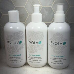 EVOLVh Healthy Hair Trio-Shampoo- Conditioner - Leave-in Conditioner